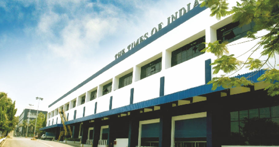 Times of India - West Wing of the New Colorman Printing Press Complex